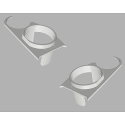 Polestar 2 Kopholder "Stealth" - st  2stk